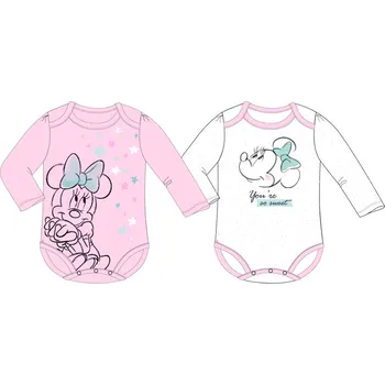 Kojenecký body DOVOZ EU KOJENECKÉ BODY MINNIE MOUSE bílé Velikost: 80