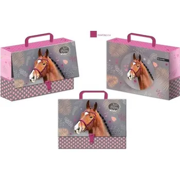 BENIAMIN KUFŘÍK A4 S RUKOJETÍ KONĚ NICE AND PRETTY KIDS