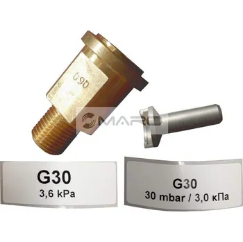 Příslušenství pro sporák Mora Náhradní díl Sada trysek PB FEG G30/30-36_615X OTS KOOP, 910180