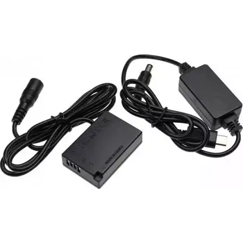 TopTechnology USB napájecí zdroj Canon ACK-E18 + DC spojka DR-E18, neoriginální příslušenství pro fotoaparáty, nahrazuje baterii LP-E17