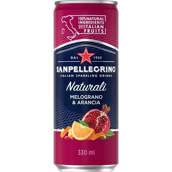 Limonáda San Pellegrino Granátové Jablko 0,33l plech