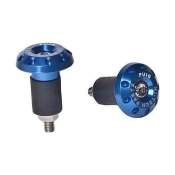 Motodíl PUIG Univerzální závažíčka řidítek PUIG RACE 6222A modrá D 13-18mm