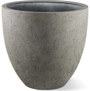 Květináč Grigio Egg Pot Natural Concrete Ø 60 cm / V 54 cm