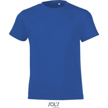 Dívčí tričko Regent FIT dětské tričko s krátkým rukávem modrá L