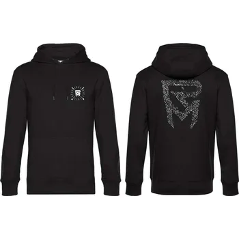 Pánská mikina Rock Machine HOODIE/BLACK/XS (Rock Machine HOODIE/BLACK/XS)