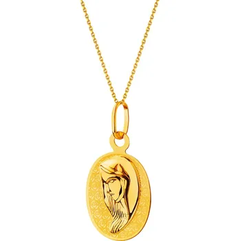 Přívěsek Zlatý přívěsek - medailonek - AP533-6298