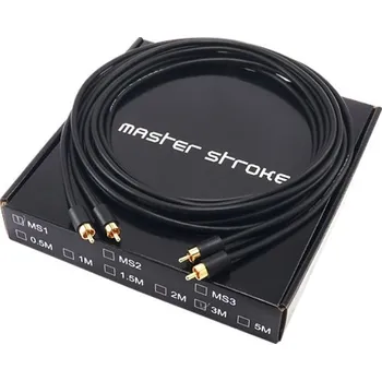 Příslušenství ke zvukové technice Signálový kabel Steg MS1 0.5M