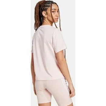 adidas T-Shirt Essentials Small Logo JH3694 Růžová Slim Fit XS