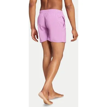 Pánské plavky adidas Plavecké šortky Solid CLX IX7581 Fialová Regular Fit S