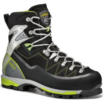 Pánská treková obuv Asolo Alta Via GV MM black/green - zateplené horolezecké boty UK9 / EU43 (1/3) / 28cm + Doprava zdarma