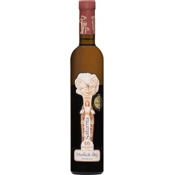 Víno J&J Ostrožovič Muškát žltý Saturnia 9% 0,375l