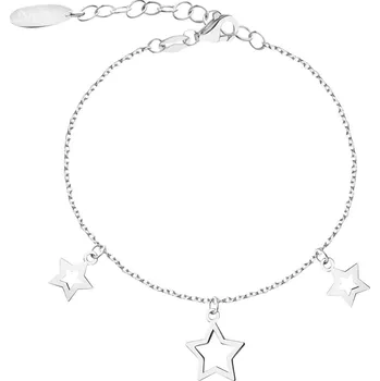 Náramek Stříbrný náramek - hvězdy - AP536-7695