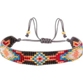 Náramek Náramek s prvky ze žlutého zlata a korálky - AP536-9226