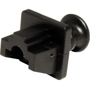 Stavebniny Value Value Záslepka RJ45, černá, 10ks