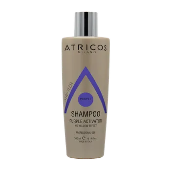 Šampon Atricos Milano Purple Activator Shampoo – Fialový šampon 300 ml