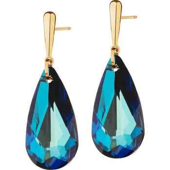 Náušnice Zlaté náušnice s krystaly - AP537-2550