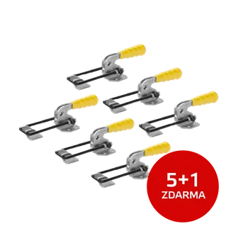 Svěrák JC Metal Sada 5+1 ks: Háková upínka 430