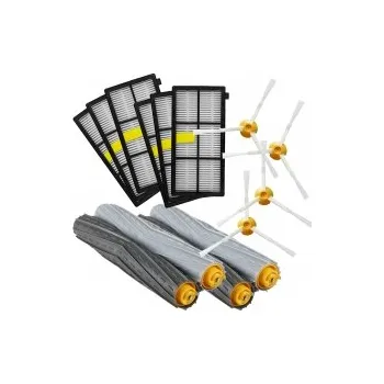 Sada příslušenství pro robotický vysavač Kartáče a HEPA filtry k vysavači IROBOT Roomba 900 Serie sada 14ks