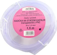 Intris Hadice na stáčení PVC 10 x 1,5 mm 1,5 m transparentní