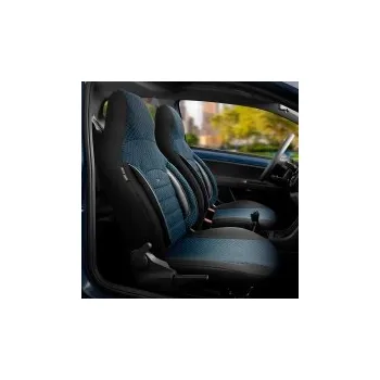 Potah sedadla UNI potahy sedadel design Sport Plus CityBug materiál: tkanina, barva černá/modrá - 9-ti dílná sada (vhodné i pro sedadla s bočními airbagy)