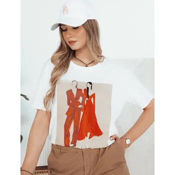 Dámské tričko Dámské triko DSTREET COMDI BÍLÁ M/L