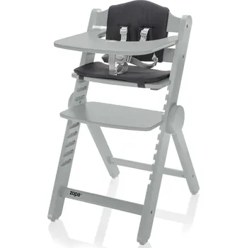 Jídelní židlička Dětská židlička Zopa Clipp & Clapp Barva: Grey