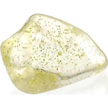 Dětské navlékací korálky Hrací kamínek - Zlatý valoun