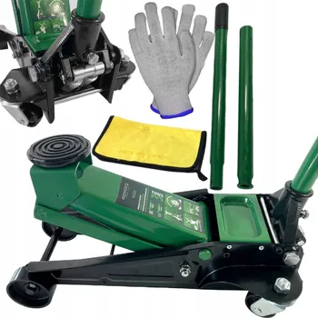 zvedák Rockforce RF-T83505, Nízkoprofilový hydraulický zvedák (hever) s pojezdem, 3t