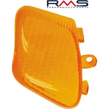 Osvětlení pro motocykl RMS Sklo blinkru - levé zadní RMS 246470231 oranžová