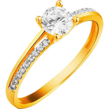 Prsten Zlatý prsten se zirkony - P-923.01