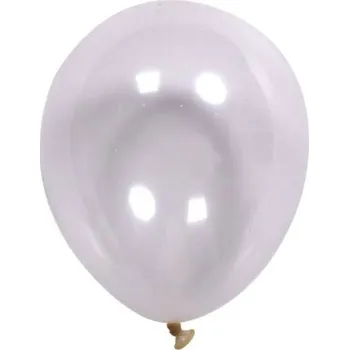 Balónek Latexové balónky stříbrné 50ks 30cm - Cakesicq