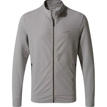 Pánský svetr Craghoppers NosiLife Alba Jacket Soft Grey Marl pánská bunda L + Doprava zdarma