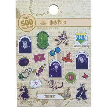 Sešit Samolepky béžový sešit, Harry Potter