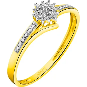 Prsten Zlatý prsten s diamanty - 0,04 ct - ryzost 585 - 160.406