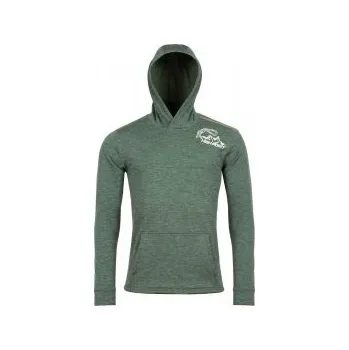 Pánská mikina High Point ROKEL MERINO HOODY khaki S; Zelená mikina + DÁREK DLE VÝBĚRU!