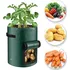 Květináč Garden King Veggie pytel na pěstování XL 35 x 50 cm tmavě zelený