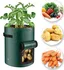 Květináč Garden King Veggie pytel na pěstování XL 35 x 50 cm tmavě zelený