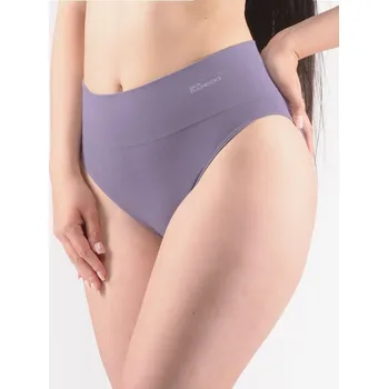 Kalhotky Gina Výhodné balení 5 kusů - Klasické bambusové kalhotky 00039P Barva/Velikost: kouřová, bílá / L/XL