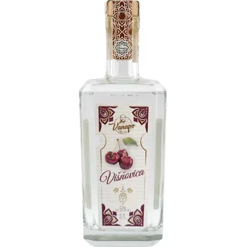 Pálenka Vanapo Pravá Poctivá Višňovica 52% 0,7l