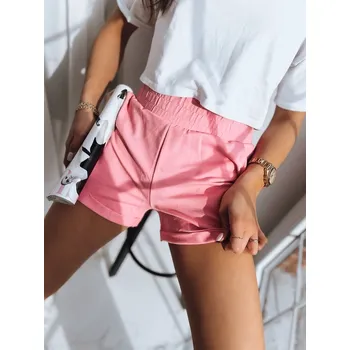 Dámské kraťasy Dámské šortky DSTREET KAKKI RŮŽOVÁ unisize