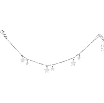 Náramek Stříbrný náramek - hvězdy - AP533-0322