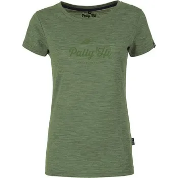 Pally'Hi Wmn's T-Shirt Classic Peak Logo Watermint W1072512 - dámské funkční tričko merino S + Doprava zdarma