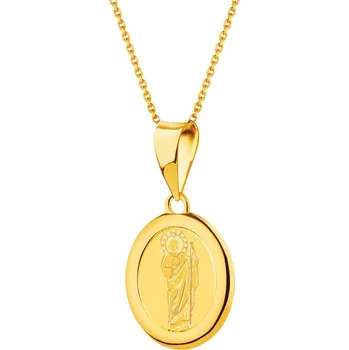 Přívěsek Zlatý přívěsek - medailonek - AP533-6868