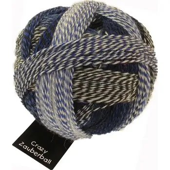 Příze Schoppel Wolle Zauberball® Crazy 2099 Pause in Blau (Příze Zauberball Crazy 2099 Pause in Blau)