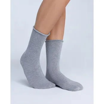 Pánské termo ponožky ALBERO NATUR BIO Ponožky 35-46 (rolovací, bez gumičky) 98% GOTS Bio bavlna 2% elastan Zelená 39/42