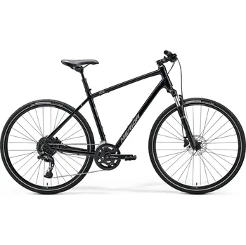 Merida CROSSWAY 300 Glossy Black(Silver) 2024, L