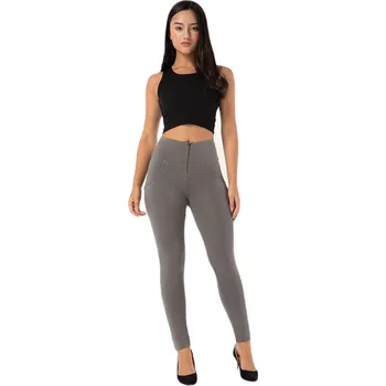 Dámské legíny Royal Wolf Push-Up pletené legíny Melody, olive Velikost: XL, Varianta: Vysoký pas