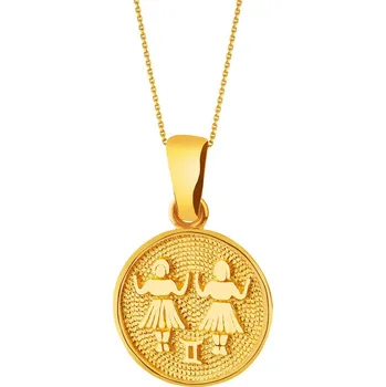 Přívěsek Zlatý přívěsek - Blíženci - AP529-2647