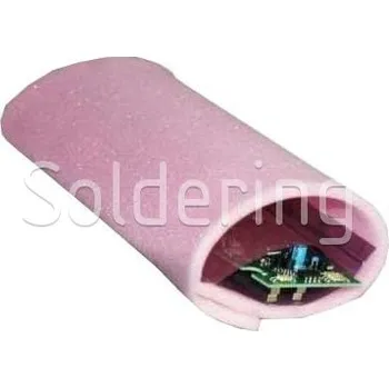 ESD ESD pěna, tvrdá, růžová, 10mm x 1,5x1,0m - 101007505