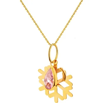 Přívěsek Zlatý přívěsek se zirkonem - AP523-3520